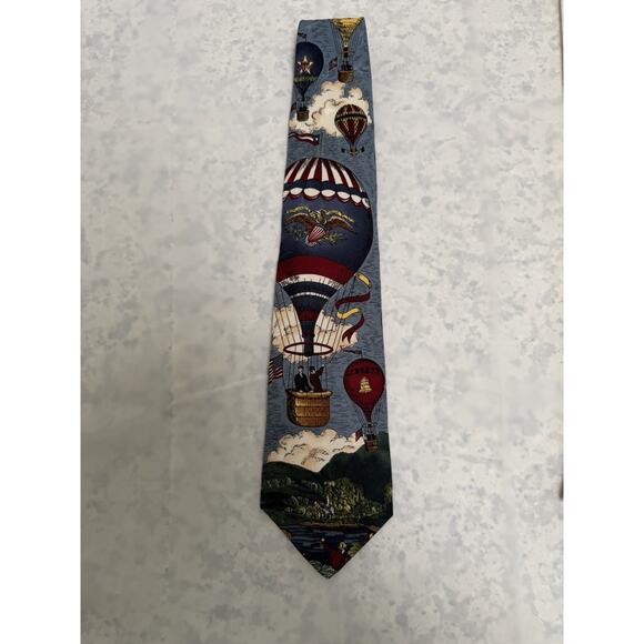 VINTAGE & Patriotic Men’s Tango By Max Raab Neck Tie Measurements At 55in - Picture 1 of 6